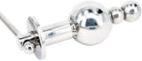 Chastity Cage with a Butt Plug Attachment and Urethral Sound 1.77 Inch Long rear | 3d-chastity
