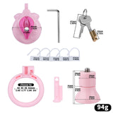DIY Pussy Chastity Cage wearing | 3d-chastity