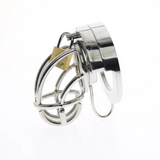2-in-1 Ball Stretcher Chastity Cage side | 3d-chastity