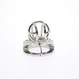 2-in-1 Ball Stretcher Chastity Cage front | 3d-chastity