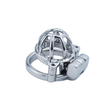 2 In 1 Custom Chastity Cage material finish close | 3d-chastity