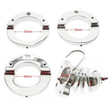 2 In1 Stainless Steel Helmet Chastity Cage size and shape | 3d-chastity