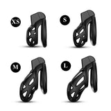 High Quality Cobra Male Chastity Cage with 3 Size Arc Penis Rings Discreet Sissy main product | 3d-chastity