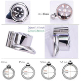 New Canned Male Chastity Cage lock and ring | 3d-chastity