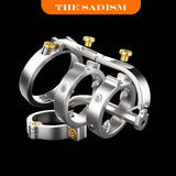 New Steampunk Series the Sadism Chastity Device side | 3d-chastity