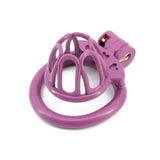 Sissy Chastity Cage with 4 Rings front | 3d-chastity