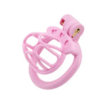 Sissy Chastity Cage with 4 Rings full kit | 3d-chastity