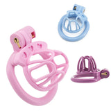 Sissy Chastity Cage with 4 Rings main product | 3d-chastity