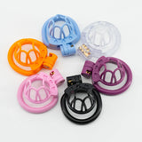 Sissy Chastity Cage with 4 Rings side | 3d-chastity