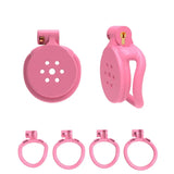 Pink Flat Chastity Lock main product | 3d-chastity