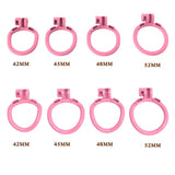 Pink Flat Chastity Lock wearing | 3d-chastity