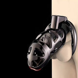 Aluminum Alloy Luxury Chastity Cage front | 3d-chastity