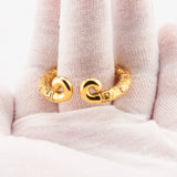 24K Gold Chastity Ring side | 3d-chastity