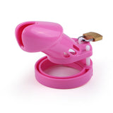 Pretty In Pink Chastity Cage rear | 3d-chastity