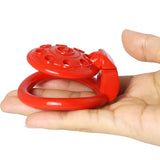 Smaller UFO Chastity Cage Set wearing | 3d-chastity