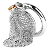 3.54 InchStainless Steel Mesh Chastity Cage size and shape | 3d-chastity
