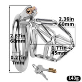 304 Stainless Steel Chastity Cage product photo 11 of | 3d-chastity