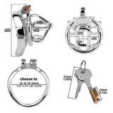 304 Stainless Steel Chastity Cage comparison | 3d-chastity