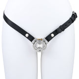 304 Stainless Steel Chastity Cage wearing | 3d-chastity