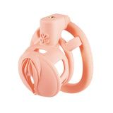 3D Pussy Chastity Cage wearing | 3d-chastity