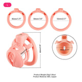 3D Pussy Chastity Cage side | 3d-chastity