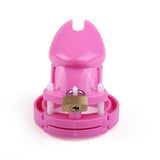 Pretty In Pink Chastity Cage size and shape | 3d-chastity