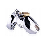 Metal Chastity Cage 1.77 Inch Long lock and ring | 3d-chastity