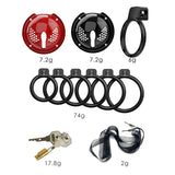 3D Detachable Chastity Cage full kit | 3d-chastity
