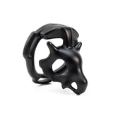 3D Dinosaur Skull Chastity Cage lock and ring | 3d-chastity