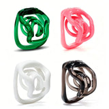 3D Double Bar Resin Chastity Cage side | 3d-chastity