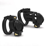 3D Double-headed Chastity Cage with 3 Rings wearing | 3d-chastity