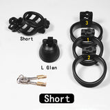 3D Double-headed Chastity Cage with 3 Rings comparison | 3d-chastity