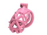 3D Double Headed Soft Spikes Breathable Chastity Cage wearing | 3d-chastity