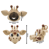 3D Giraffe Head Chastity Cage lock and ring | 3d-chastity
