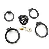 3D Mini Male Chastity Penis Device material finish close | 3d-chastity