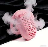 3D Printed Resin Chastity Cage with 4 Rings Sizes lock and ring | 3d-chastity