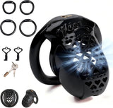 3D Printed Resin Chastity Cage with 4 Rings Sizes full kit | 3d-chastity