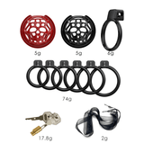3D Skeleton Chastity Cage size and shape | 3d-chastity