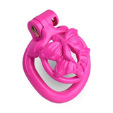 3D Small Sissy Butterfly Chastity Cage material finish close | 3d-chastity