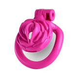 3D Small Sissy Rose Chastity Cage side | 3d-chastity