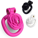 3D Small Sissy Rose Chastity Cage main product | 3d-chastity