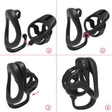 3D Soul-Capturing Chastity Cage rear | 3d-chastity