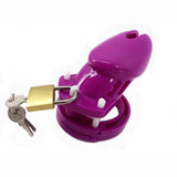 Plastic Sissy Chastity Cage material finish close | 3d-chastity