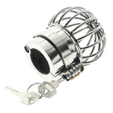 Ball Stretcher Lock Chastity Cage main product | 3d-chastity