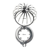 Ball Stretcher Lock Chastity Cage wearing | 3d-chastity