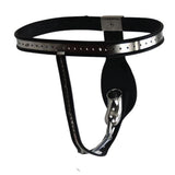 Locked and Loaded Male Chastity Belt 35.43 Inch to 43.31 Inch wearing | 3d-chastity