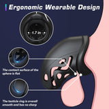 Lightweight Chastity Device with 3 Sizes Rings lock and ring | 3d-chastity