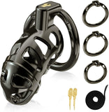 Male Metal Cock Chastity Cage main product | 3d-chastity