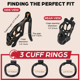 3D Chastity Cage Special wearing | 3d-chastity
