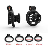 ABS Negative Chastity Cage for Men wearing | 3d-chastity